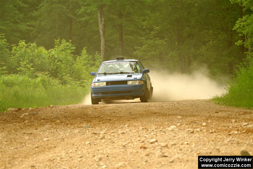 Jacob Kennedy / Josh Remmetter Ford Escort GT on SS2, Skunk Creek.