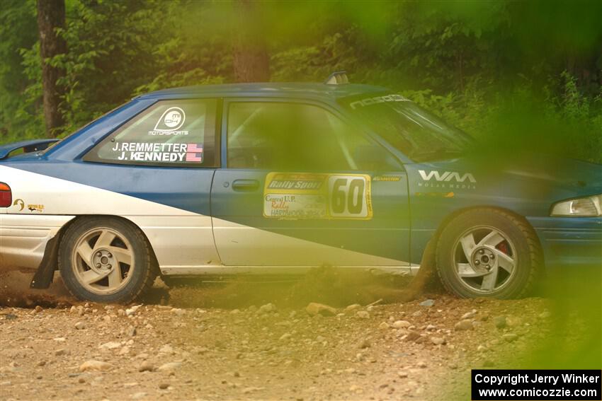 Jacob Kennedy / Josh Remmetter Ford Escort GT on SS2, Skunk Creek.