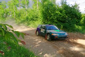Maegan Burkart / Joanna Seaman Honda CRX Si on SS5, Chainsaw Junksin.
