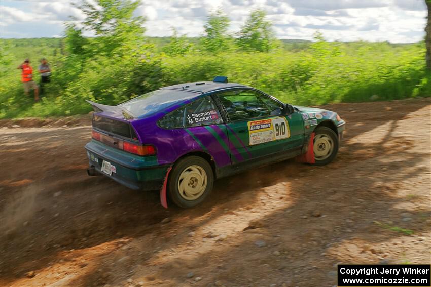 Maegan Burkart / Joanna Seaman Honda CRX Si on SS5, Chainsaw Junksin.