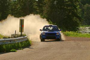 Jimmy Pelizzari / Bryce Proseus Subaru WRX on SS6, Camp 3 South.