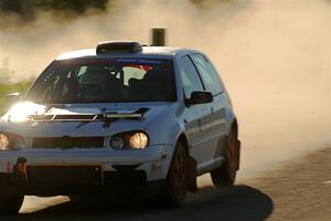 John Gusmano / Zack Goldstein VW GTI on SS6, Camp 3 South.