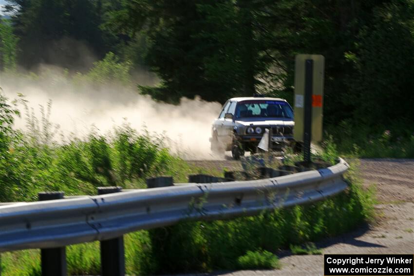 Mohammad Salehi / Artur Stepanov BMW 325is on SS6, Camp 3 South.