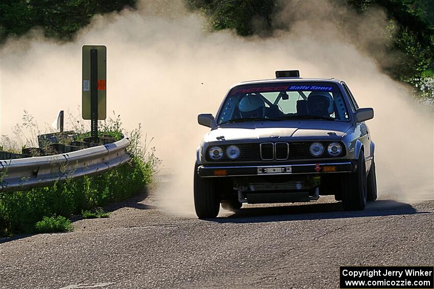 Mohammad Salehi / Artur Stepanov BMW 325is on SS6, Camp 3 South.