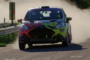 Nikhil Thakur / Brandon Pace Ford Fiesta ST on SS6, Camp 3 South.