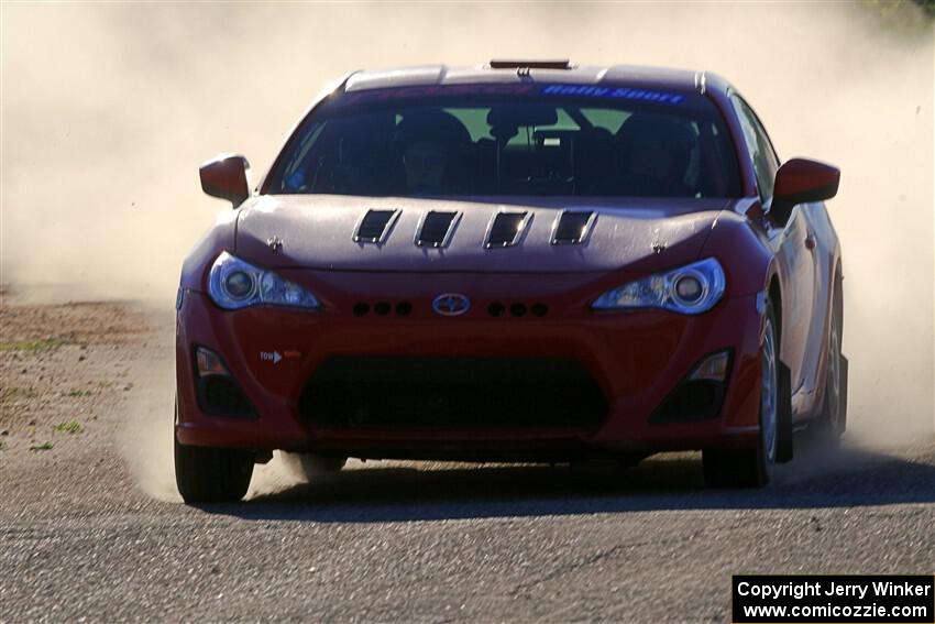 Eric Anderson / Taylor Haelterman Toyota FR-S on SS6, Camp 3 South.
