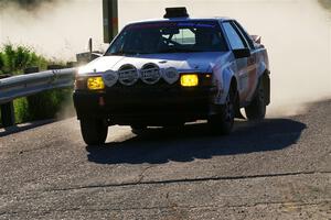 Bryce Murphy / Braxton Murphy Toyota Celica GTS on SS6, Camp 3 South.