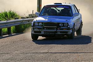 Elena Huizar / Julienne Ciacico BMW 325i on SS6, Camp 3 South.