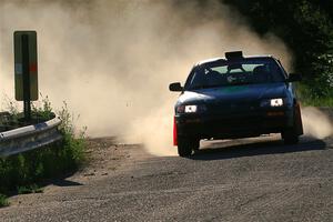 Maegan Burkart / Joanna Seaman Honda CRX Si on SS6, Camp 3 South.