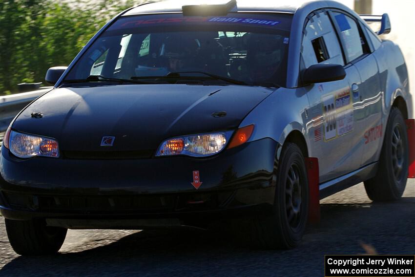 Gary Klein / Sam Strickhouser Saturn Ion Redline on SS6, Camp 3 South.
