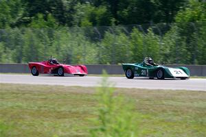 Steve DeRoche's and Ben Anderson's Spec Racer Ford 3s