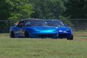 Rick Buan's and Luke Allen's Spec Miata Mazda Miatas