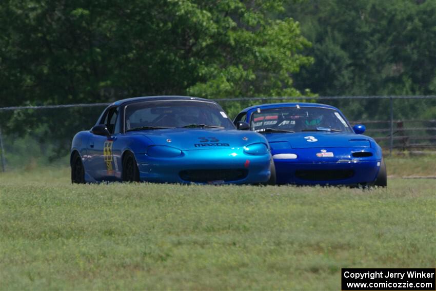 Rick Buan's and Luke Allen's Spec Miata Mazda Miatas