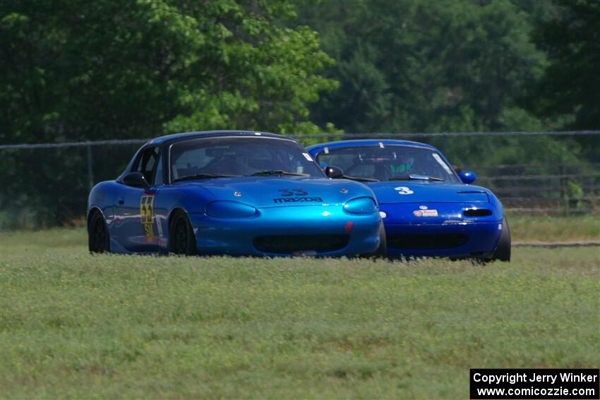 Rick Buan's and Luke Allen's Spec Miata Mazda Miatas