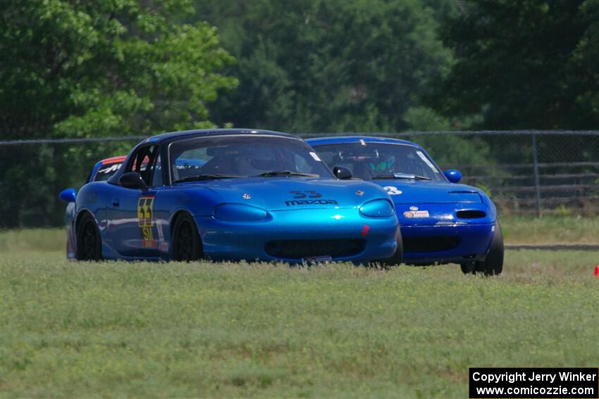 Rick Buan's and Luke Allen's Spec Miata Mazda Miatas