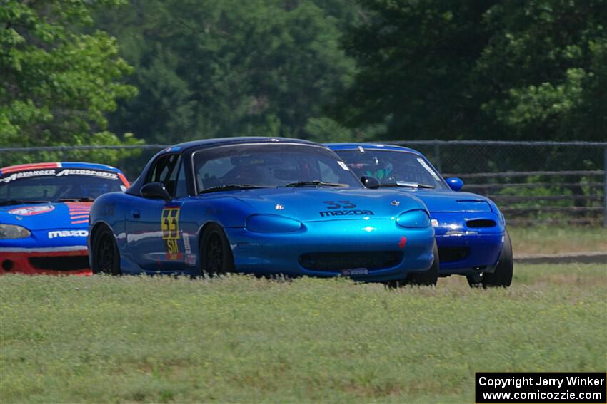 Rick Buan's and Luke Allen's Spec Miata Mazda Miatas