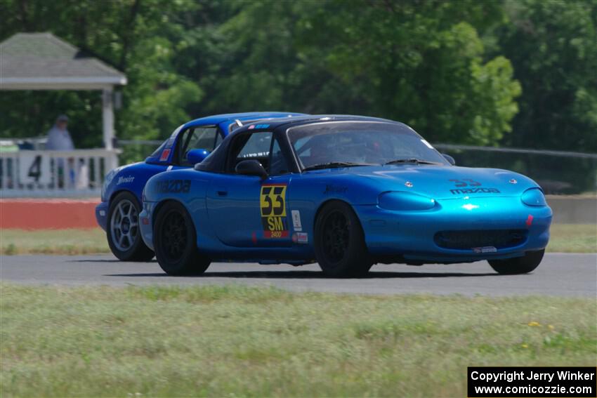 Rick Buan's and Luke Allen's Spec Miata Mazda Miatas