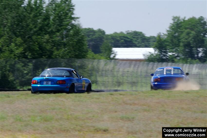 Luke Allen's and Rick Buan's Spec Miata Mazda Miatas