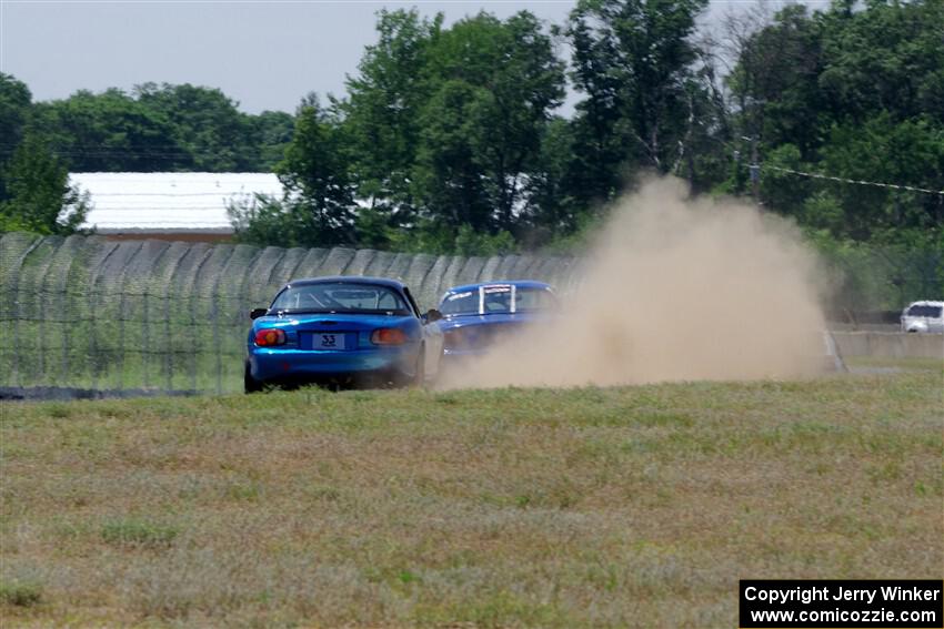 Luke Allen's and Rick Buan's Spec Miata Mazda Miatas