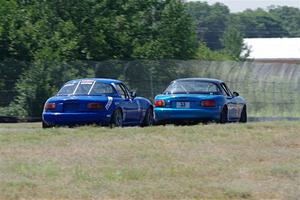 Rick Buan's and Luke Allen's Spec Miata Mazda Miatas