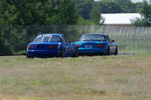 Rick Buan's and Luke Allen's Spec Miata Mazda Miatas