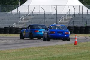 Rick Buan's and Luke Allen's Spec Miata Mazda Miatas