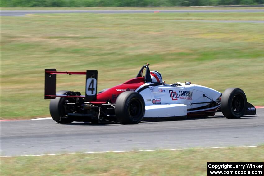 John Janssen's Formula Continental Van Diemen RF02/Mazda