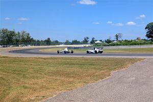 Alan Murray's Formula F Swift DB-1 and Garrett Taylor's RSR Rush SR