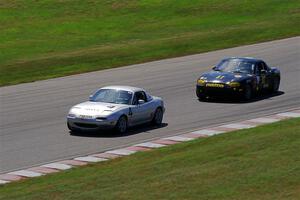 Tony Jones' and George Ellis' Spec Miata Mazda Miatas