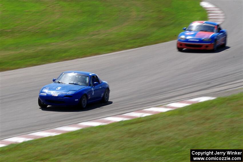 Luke Allen's and Bruce Allen's Spec Miata Mazda Miatas