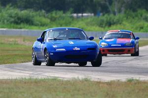 Luke Allen's and Bruce Allen's Spec Miata Mazda Miatas