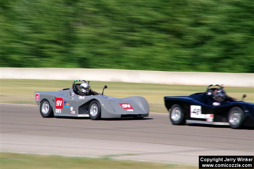 Nolan Elder's and Justin Elder's Spec Racer Ford 3s