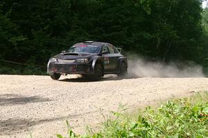 Daryl Bergen / Lorelai Payeur Subaru WRX STi on SS1, Crossroads I.