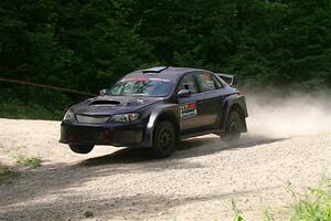 Daryl Bergen / Lorelai Payeur Subaru WRX STi on SS1, Crossroads I.