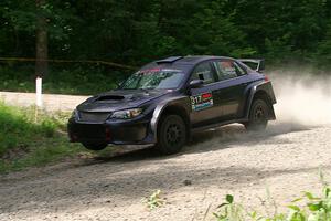 Daryl Bergen / Lorelai Payeur Subaru WRX STi on SS1, Crossroads I.