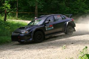 Daryl Bergen / Lorelai Payeur Subaru WRX STi on SS1, Crossroads I.