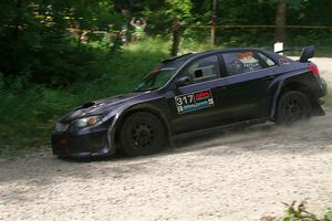 Daryl Bergen / Lorelai Payeur Subaru WRX STi on SS1, Crossroads I.