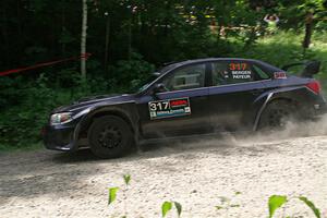 Daryl Bergen / Lorelai Payeur Subaru WRX STi on SS1, Crossroads I.