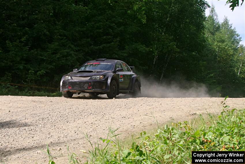 Daryl Bergen / Lorelai Payeur Subaru WRX STi on SS1, Crossroads I.