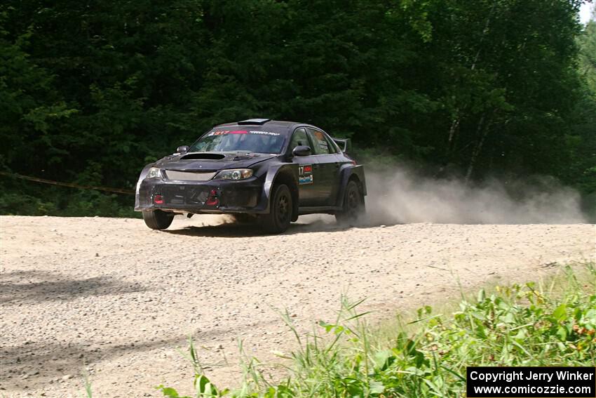 Daryl Bergen / Lorelai Payeur Subaru WRX STi on SS1, Crossroads I.