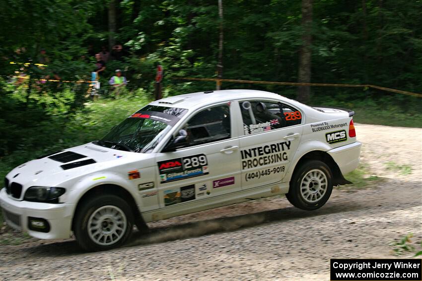Steve Rowlands / Boyd Smith BMW 330i on SS1, Crossroads I.