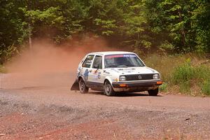 Heath Shively / Morgan Engle VW Golf on SS2, Norway South I.