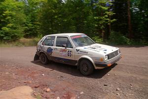 Heath Shively / Morgan Engle VW Golf on SS2, Norway South I.