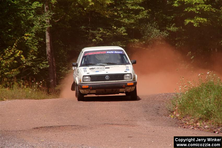 Heath Shively / Morgan Engle VW Golf on SS2, Norway South I.