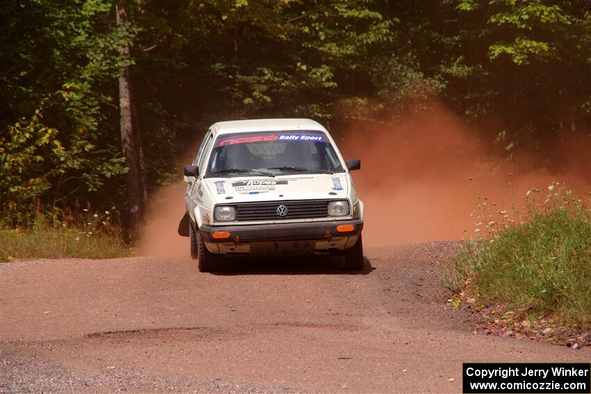 Heath Shively / Morgan Engle VW Golf on SS2, Norway South I.