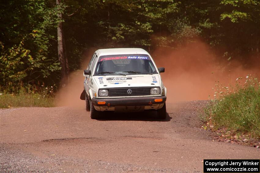 Heath Shively / Morgan Engle VW Golf on SS2, Norway South I.