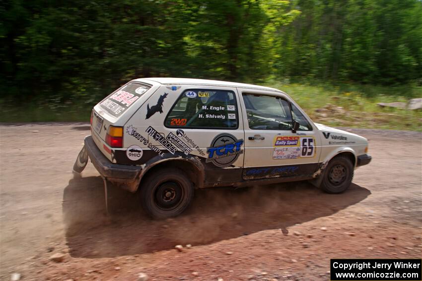 Heath Shively / Morgan Engle VW Golf on SS2, Norway South I.