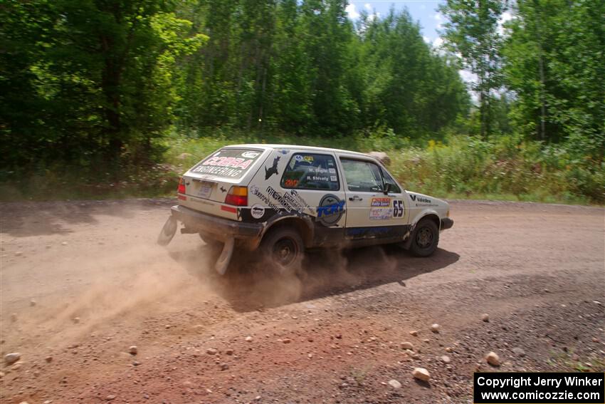 Heath Shively / Morgan Engle VW Golf on SS2, Norway South I.