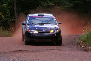 Gary Klein / Sam Strickhouser Saturn Ion Redline on SS2, Norway South I.