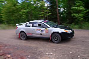 Gary Klein / Sam Strickhouser Saturn Ion Redline on SS2, Norway South I.